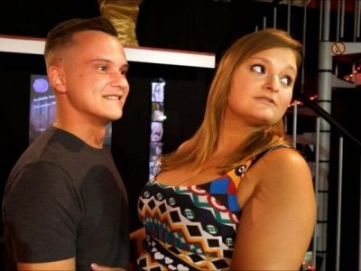 Young silas fucks lina mila hard in german porn cinema - blonde teen takes big cock