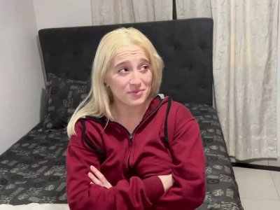 18-year-old blonde teen submits to stepdad for rough sex