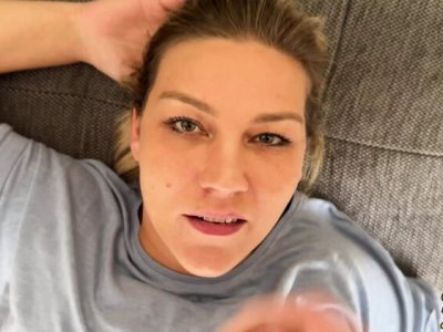 Hot german milf gives longest blowjob ever - close-up sucking facial cumshot